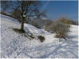 Škofja Loka - Sveti Križ (Križna Gora)